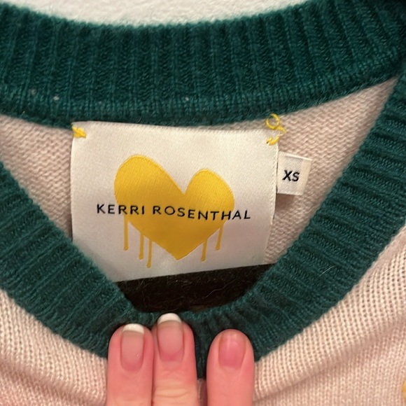 Kerri rosenthal color block sweater size small - Picture 4 of 5